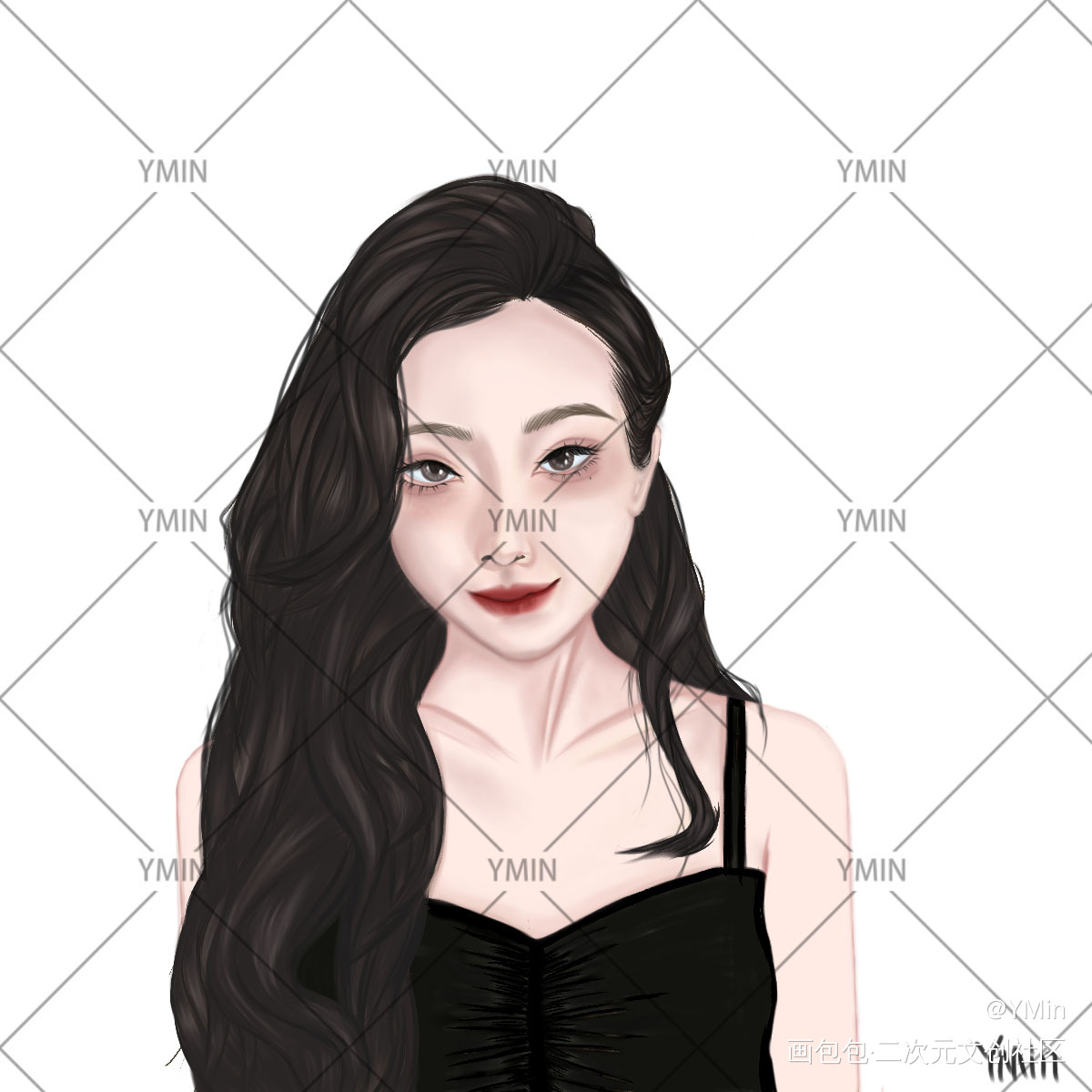 真人转_伪厚涂平涂绘画作品