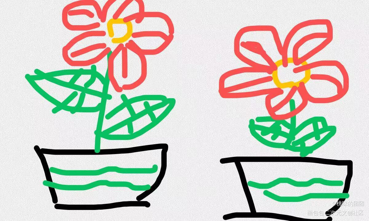 花花_春天绘画作品