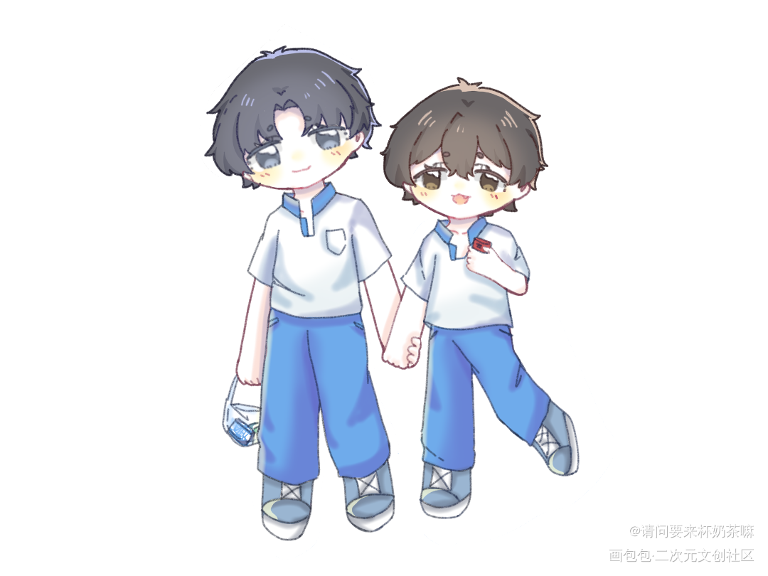 某某换装透卡【3/5】_某某添望Q版绘画作品