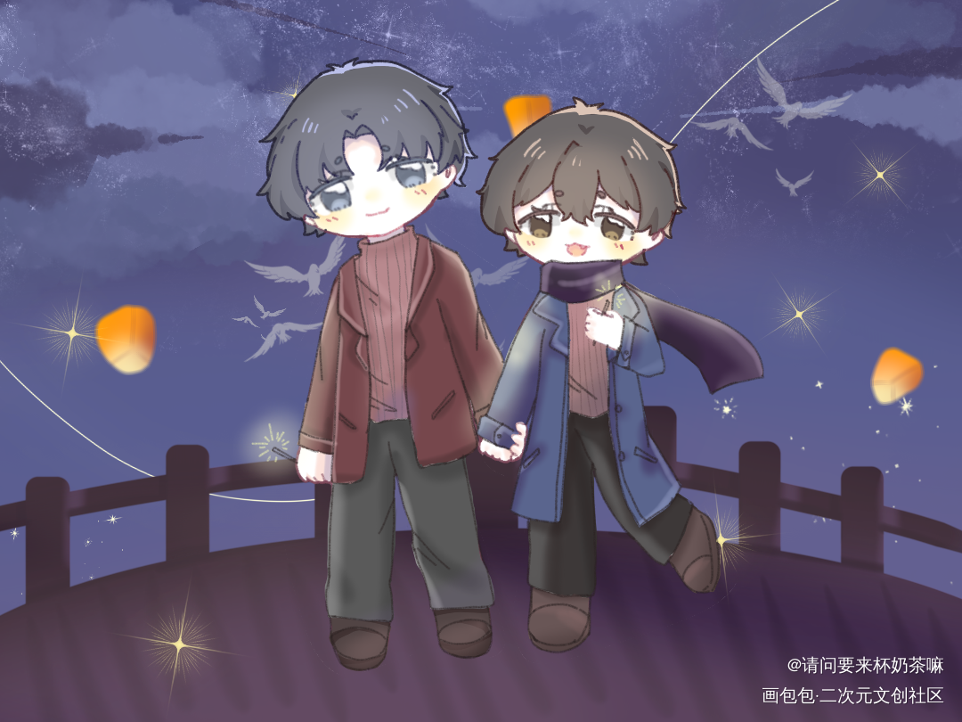 某某换装透卡【5/5】_某某添望Q版绘画作品