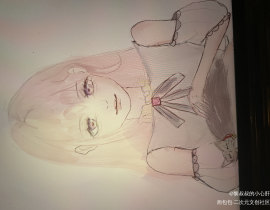 乖女鹅_绘画作品