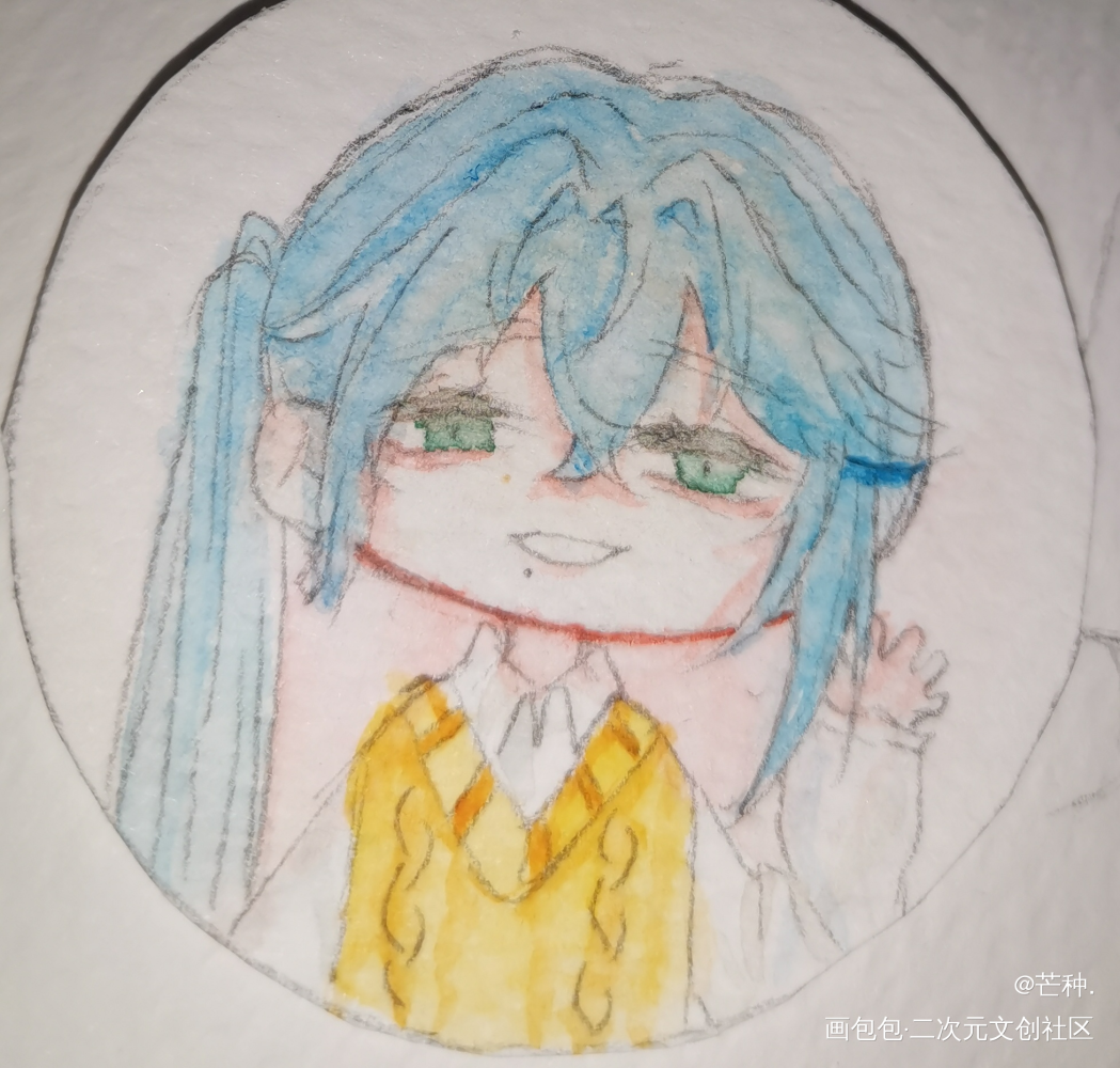 _手绘水彩绘画作品