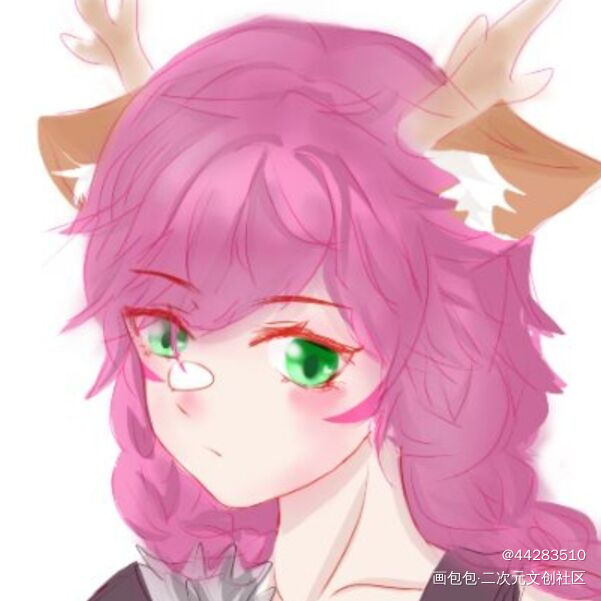 杂_手绘指绘绘画作品