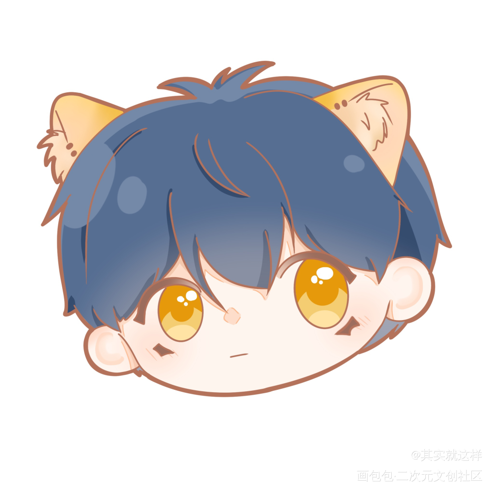 添望猫猫_某某添望Q版绘画作品