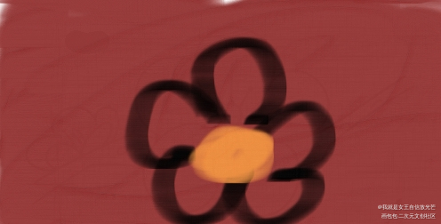 小桃花_手绘绘画作品