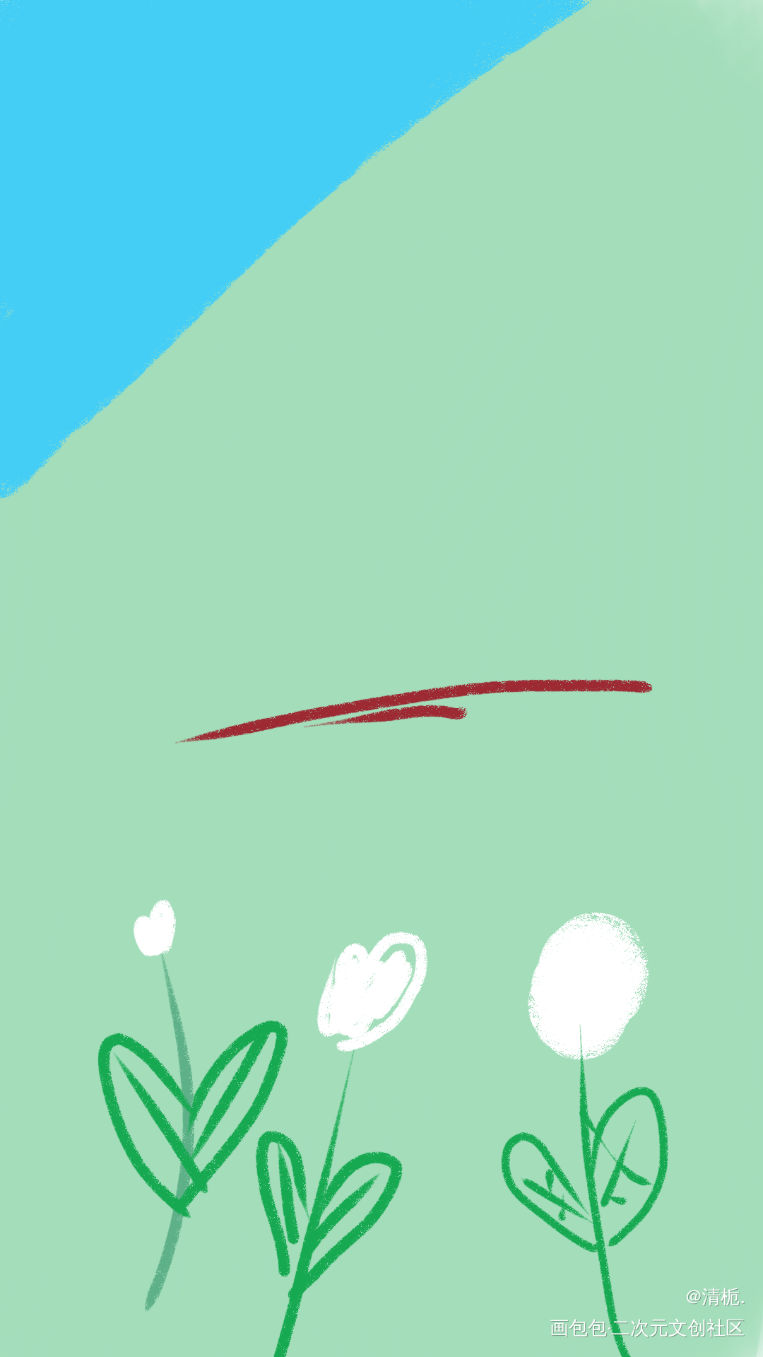 _手绘绘画作品