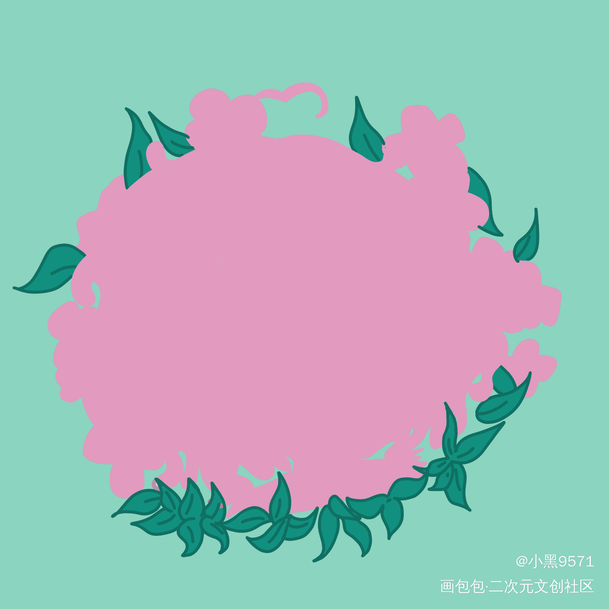 春_Q版指绘oc绘画作品