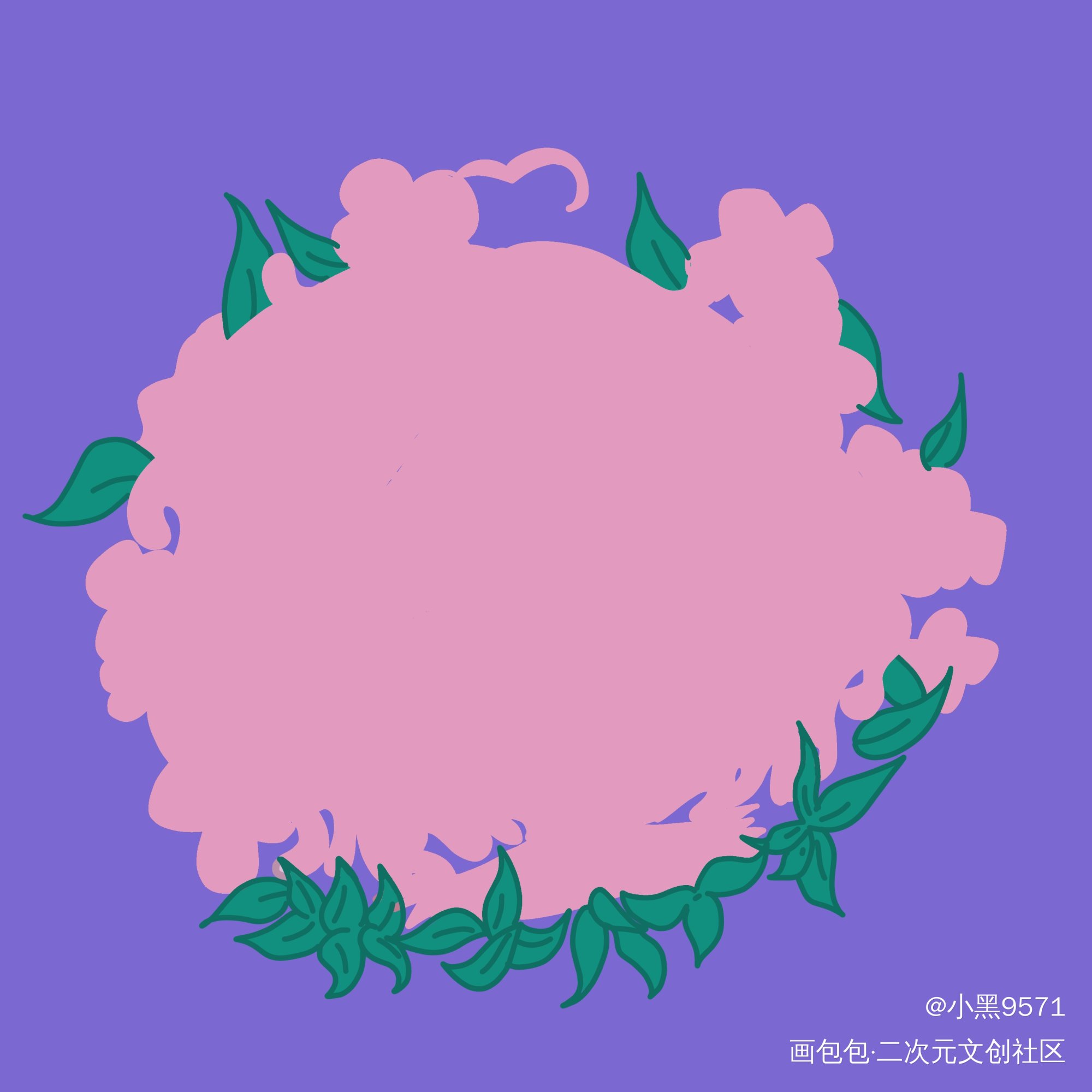 春_Q版指绘oc绘画作品