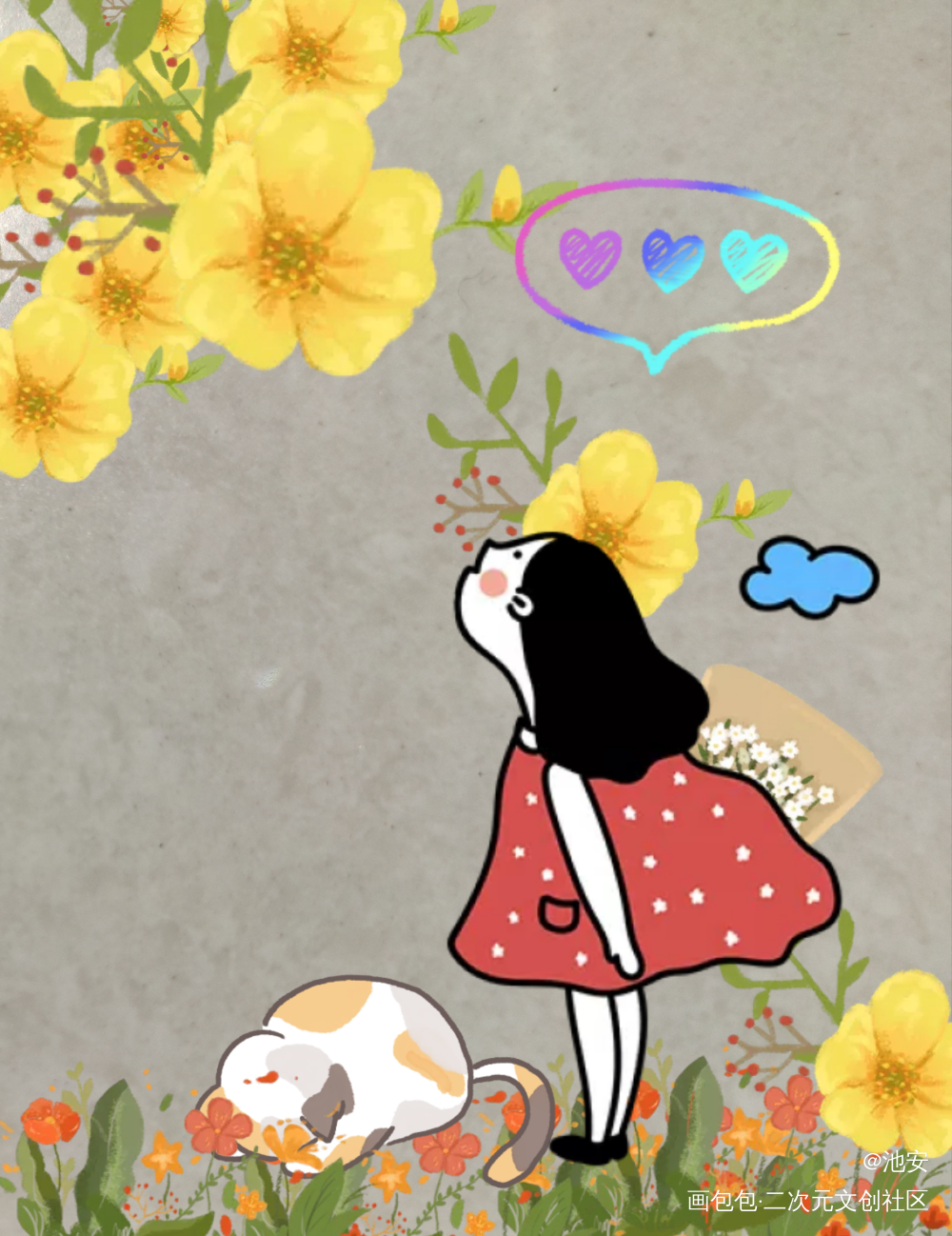 春日野穹_Q版绘画作品