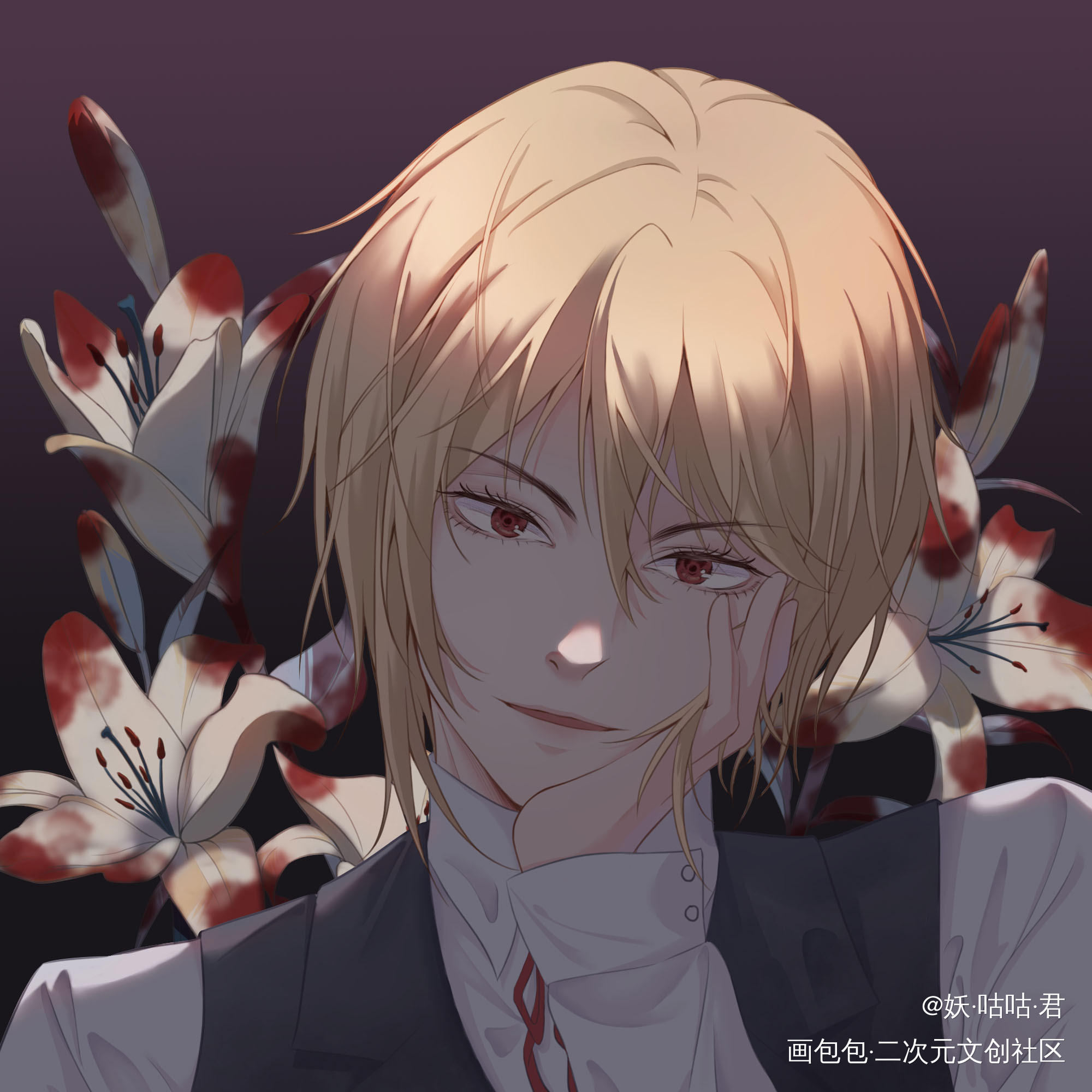 _忧国的莫里亚蒂威廉·詹姆士·莫里亚蒂平涂头像绘画作品