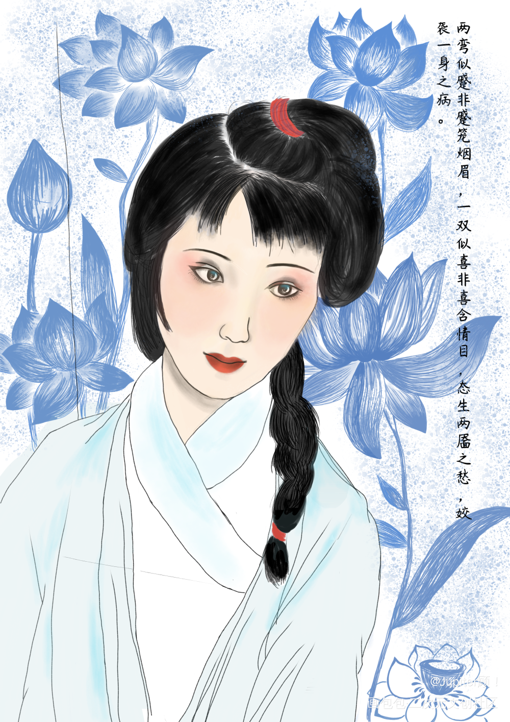_立绘平涂指绘绘画作品