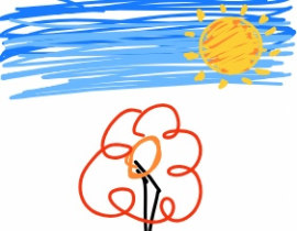打卡第二天_绘画作品
