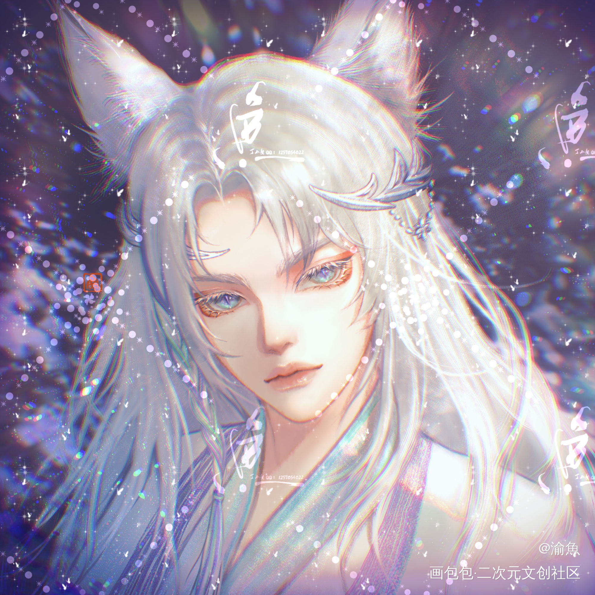 开始画oc_古风厚涂半厚涂头像唤醒春日主题打卡板绘oc绘画作品