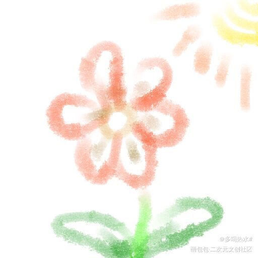 _平涂绘画作品
