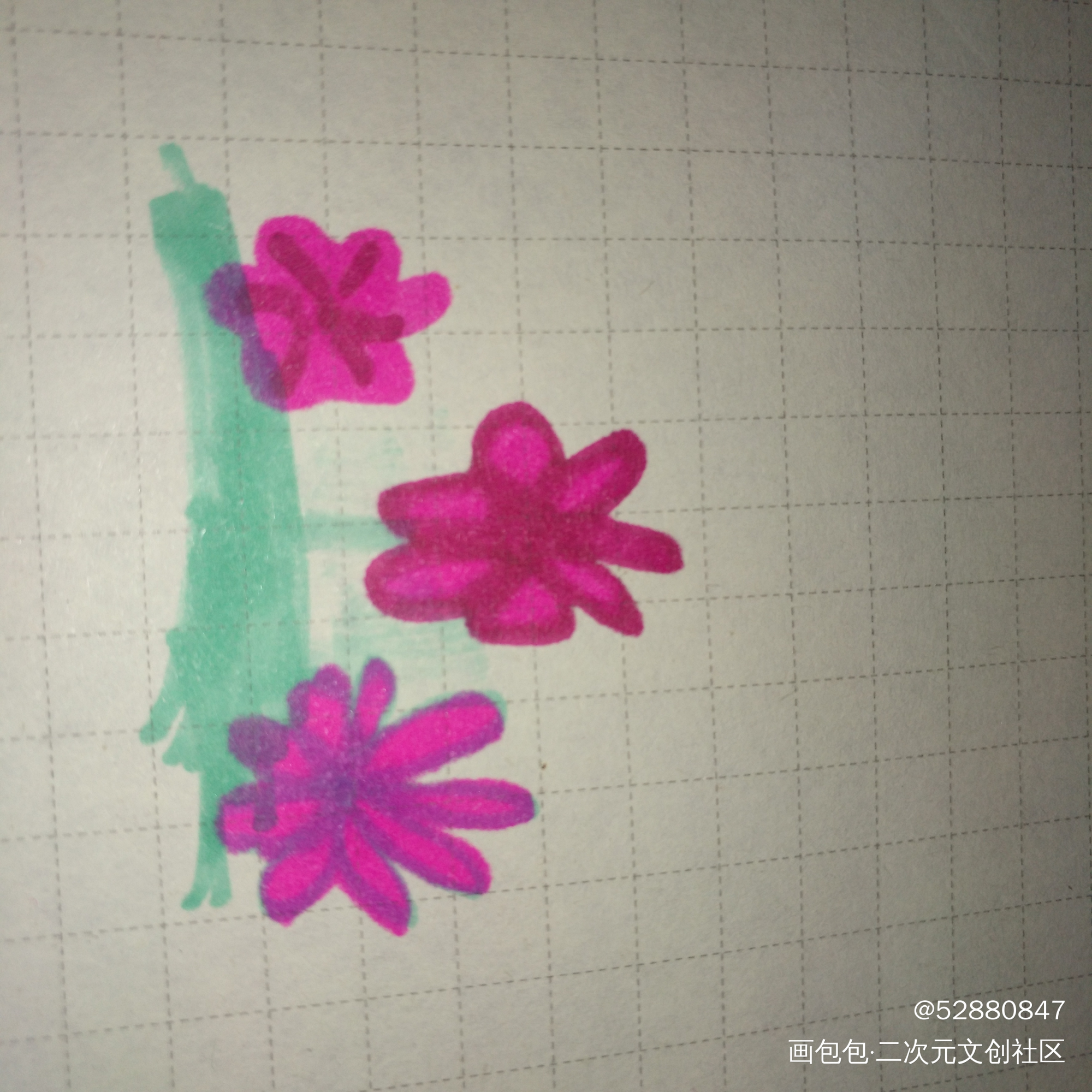 _手绘绘画作品