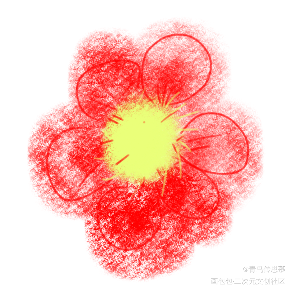 花花_春天绘画作品