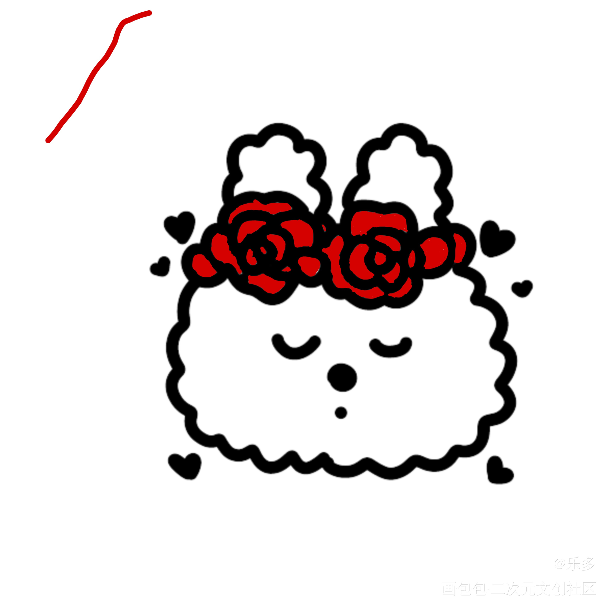 春_手绘绘画作品