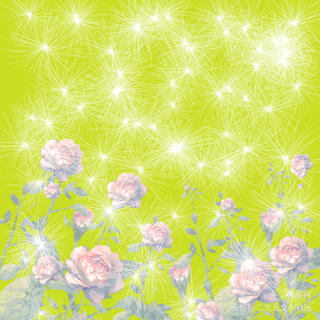_平涂绘画作品