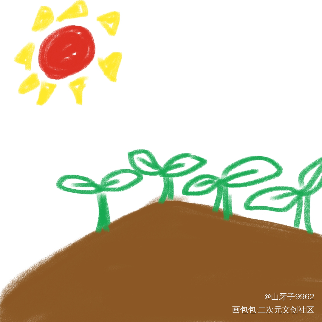春_手绘绘画作品