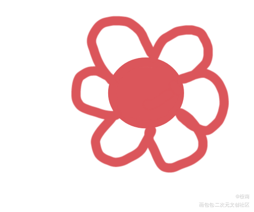 春天的花儿_手绘绘画作品
