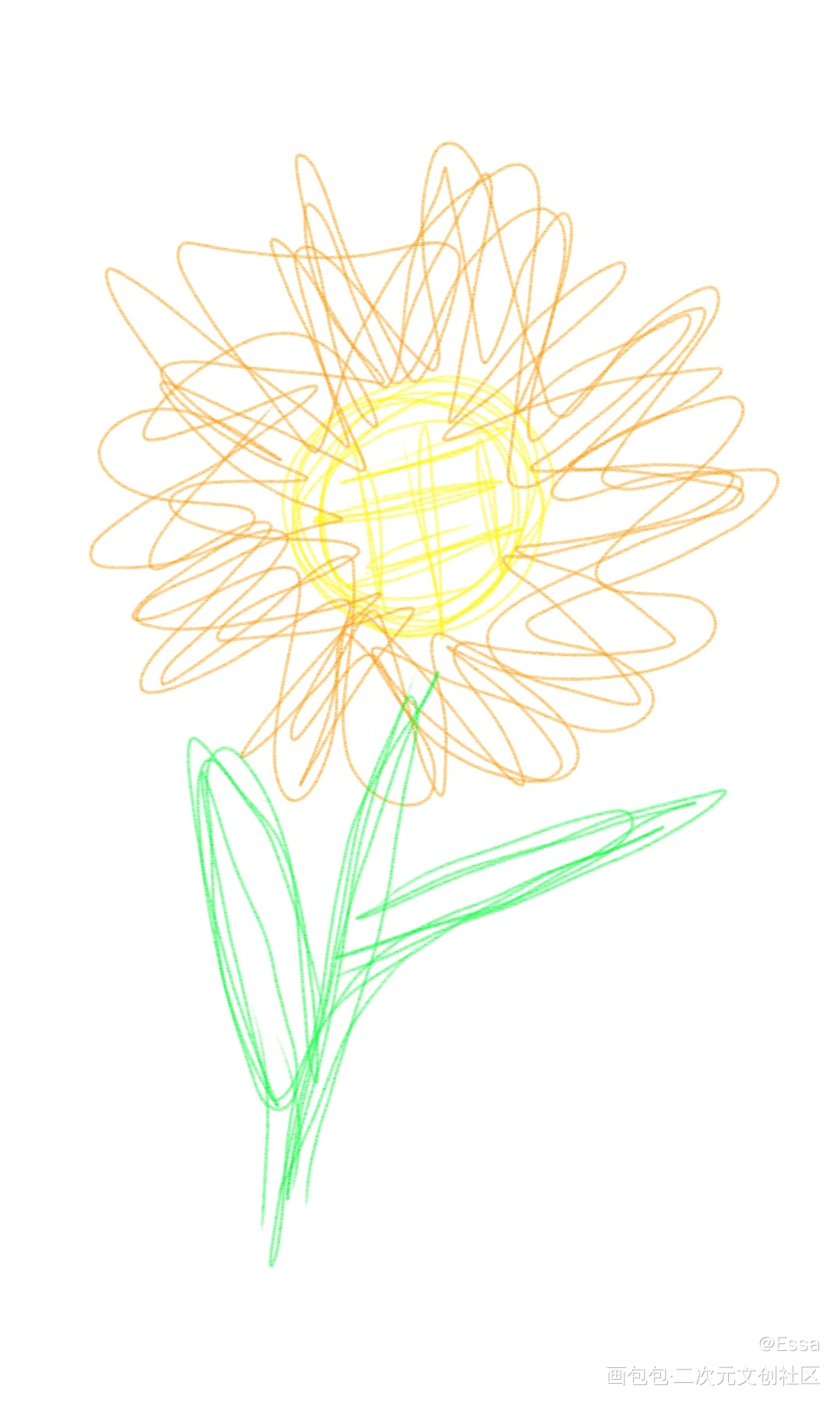 DAY_3_唤醒春日主题打卡绘画作品