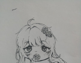 花之仙_绘画作品