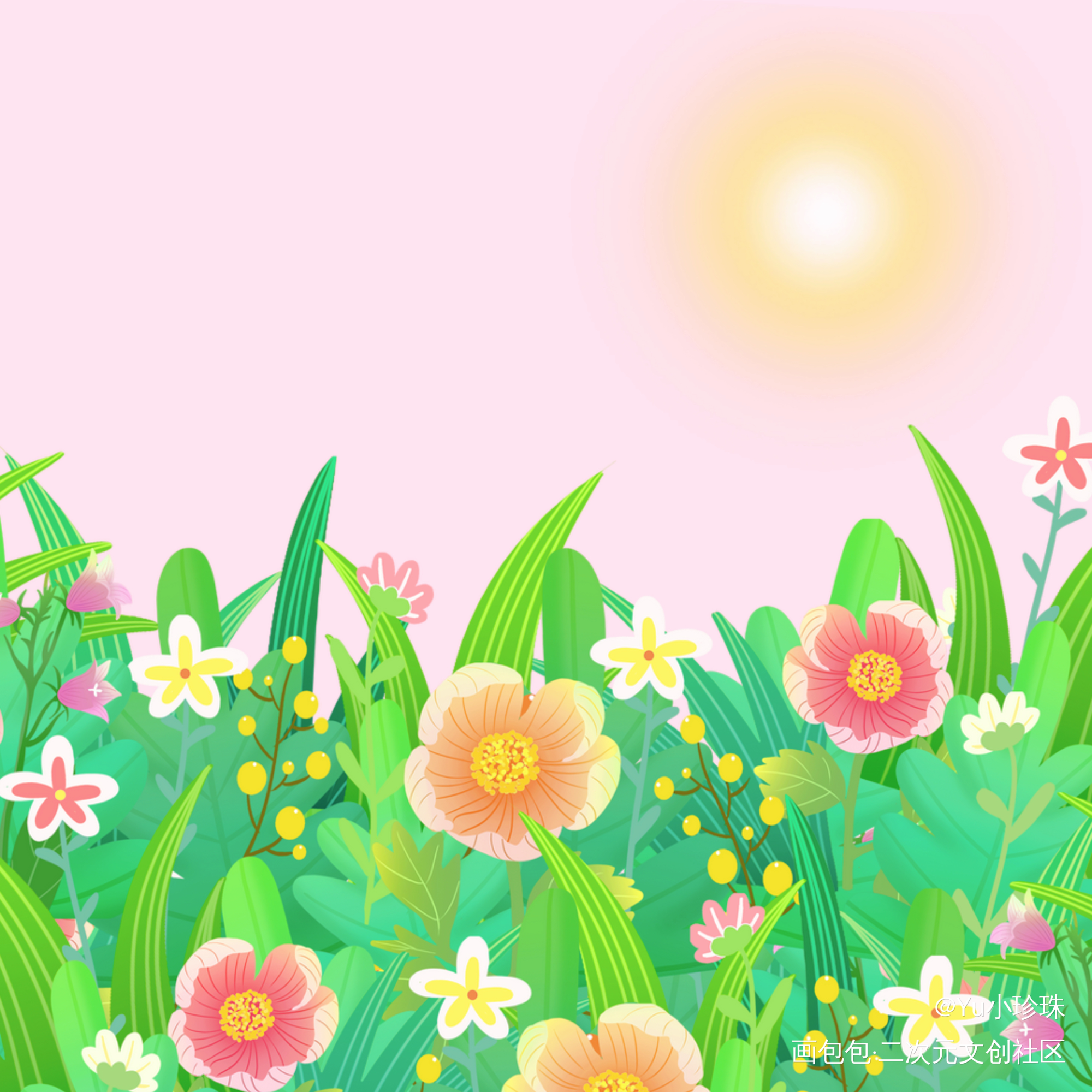 春天_春天绘画作品