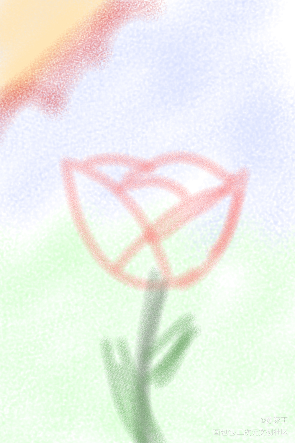 花花世界3_手绘绘画作品