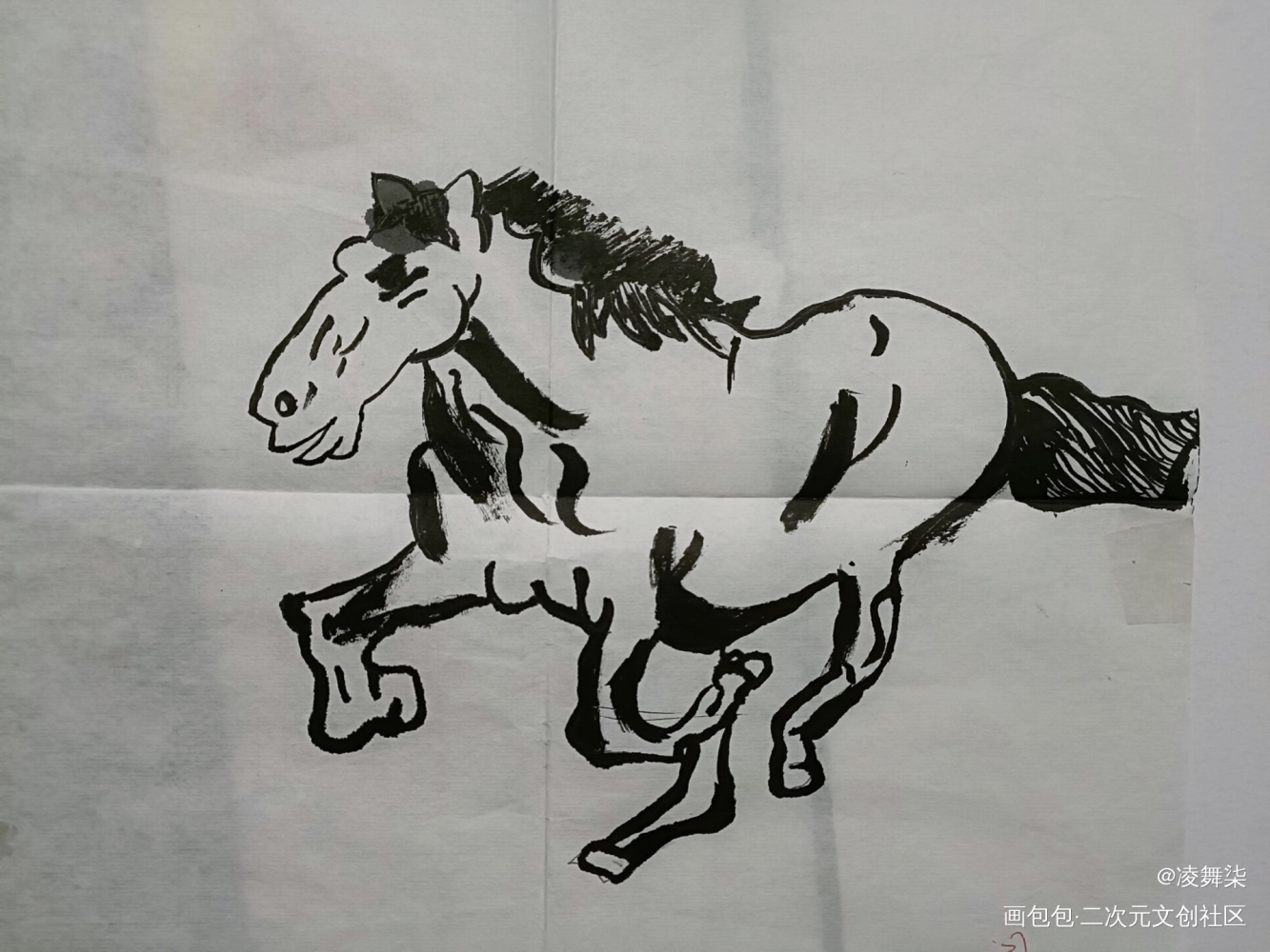 _手绘绘画作品