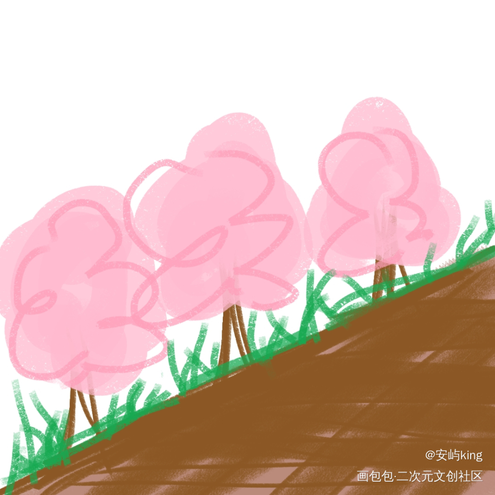 春！！_手绘绘画作品