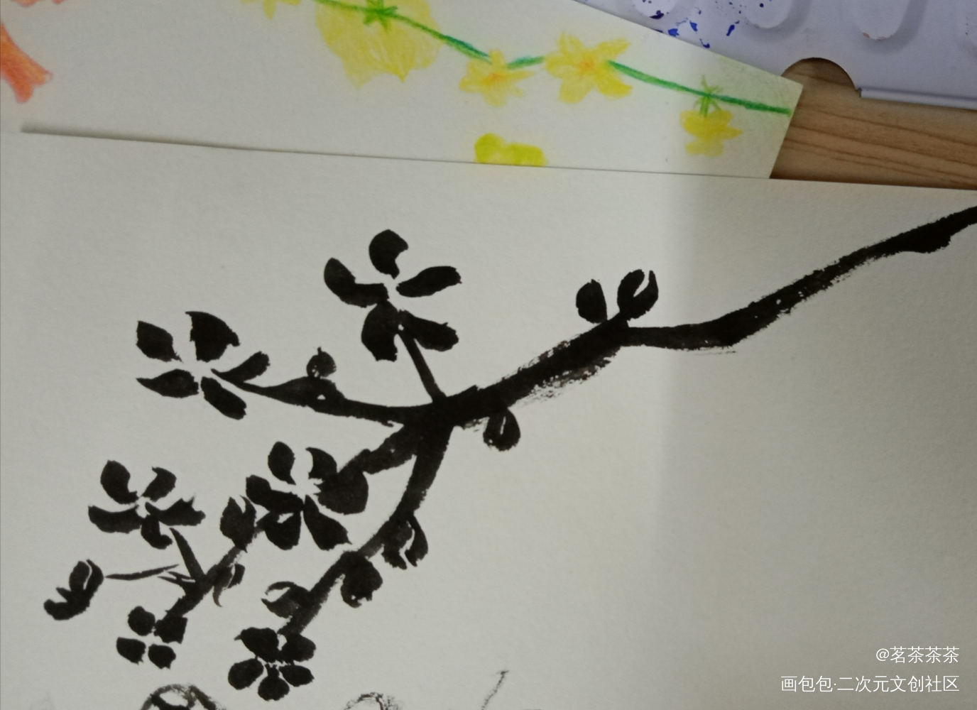 打卡_手绘绘画作品