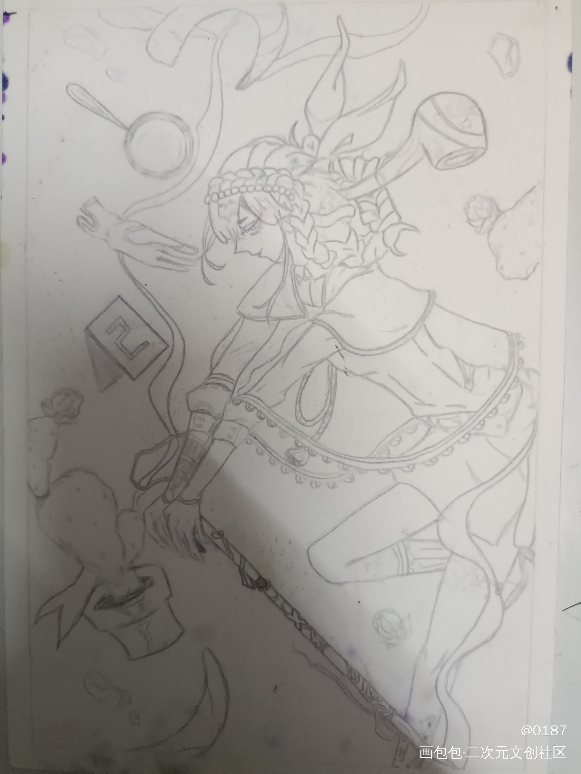 万物生机_手绘绘画作品