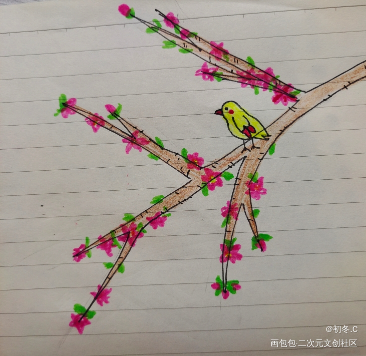 打卡2_手绘绘画作品