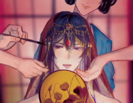 江美人，到了咱中原可得改改规矩_绘画作品