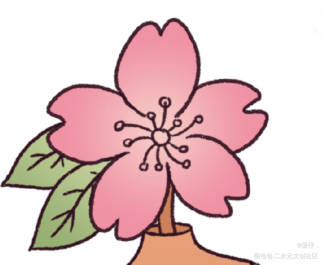 花?_唤醒春日主题打卡绘画作品
