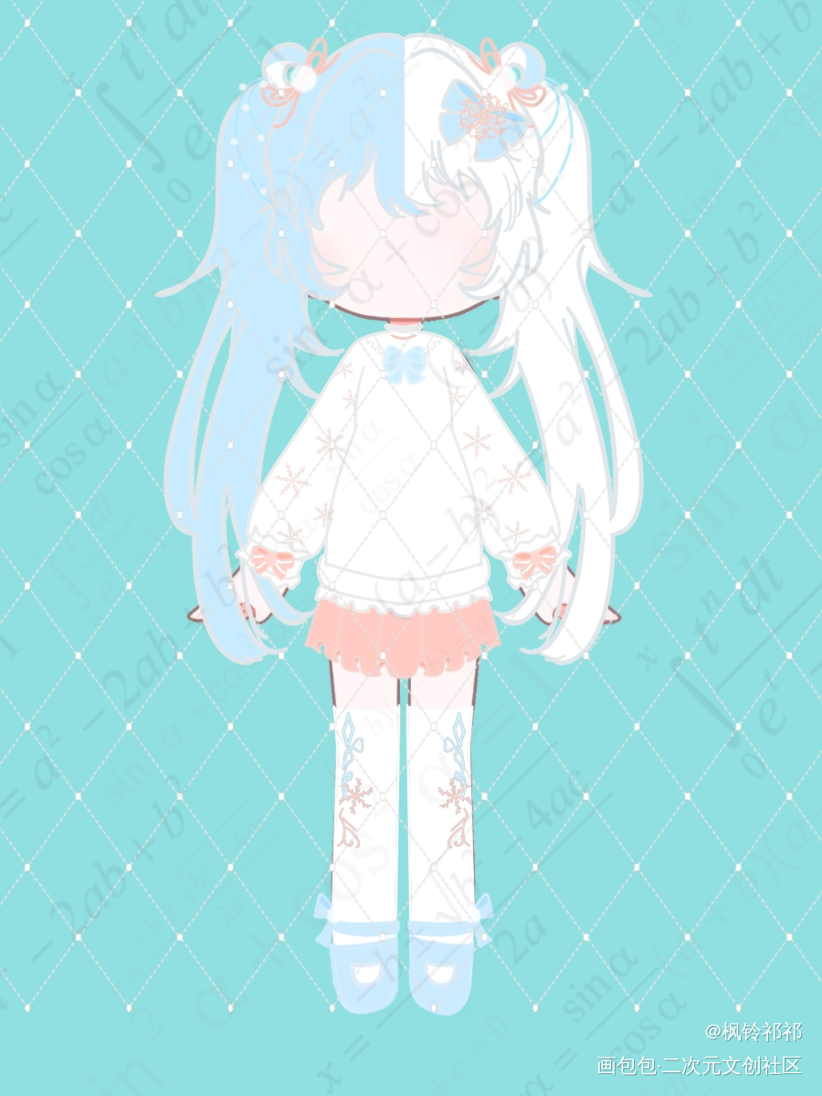 服设_平涂约稿绘画作品