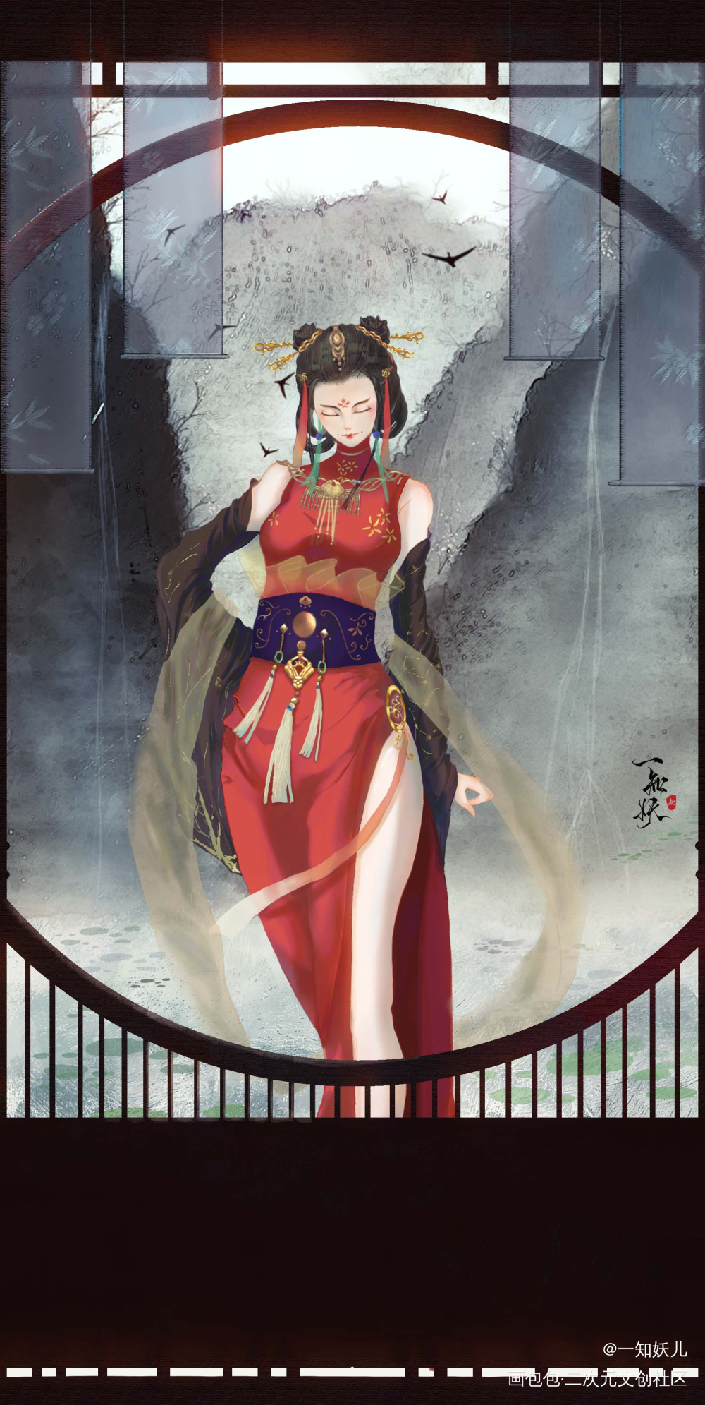 阿元_古风绘画作品