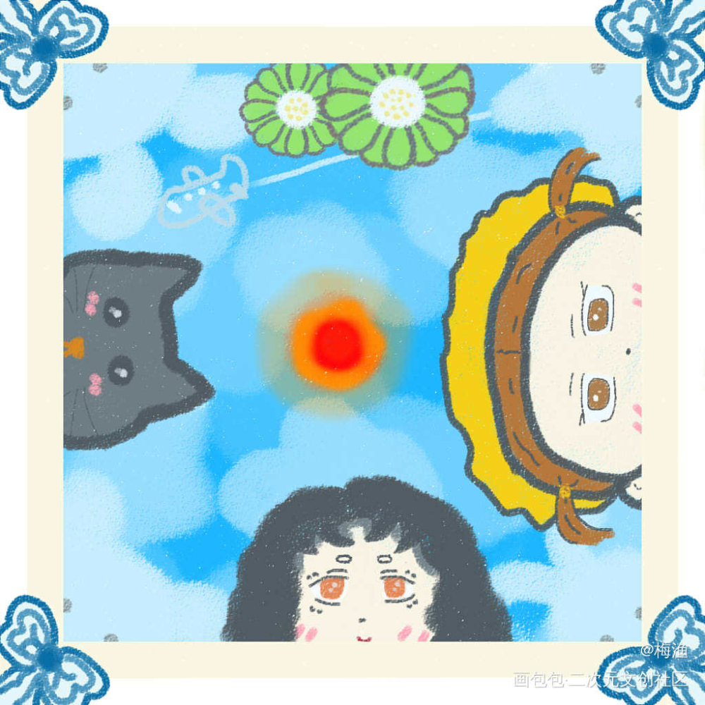 郊游2.0_绘画练习绘画作品