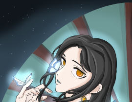 好看（*/∇＼*）_绘画作品