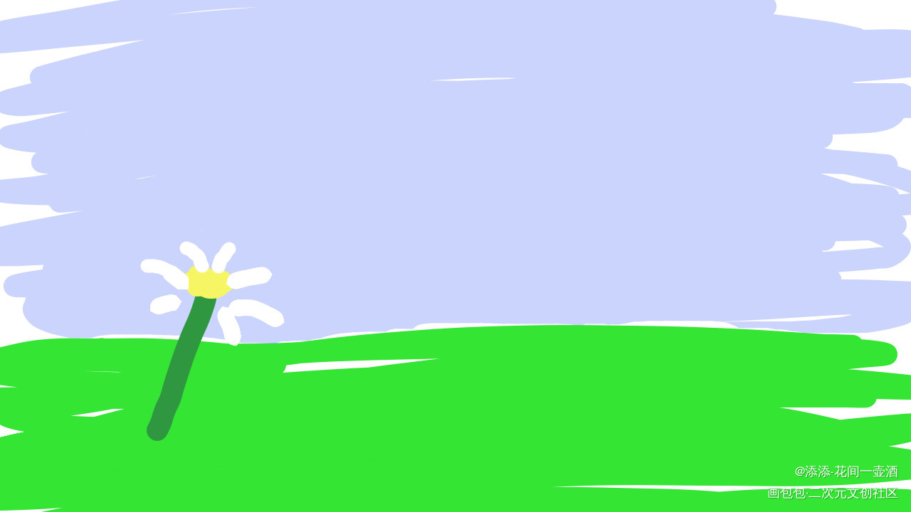 春花_画画绘画作品