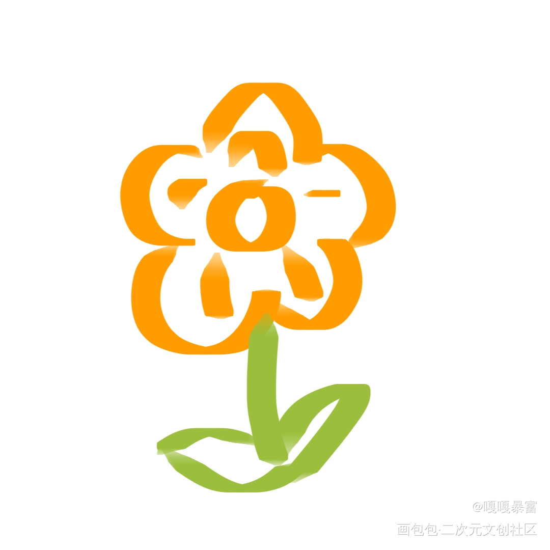 花_手绘绘画作品