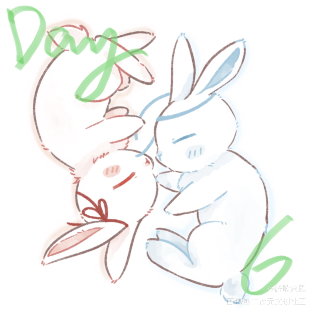 【活动打卡】Day 6_魔道祖师忘羡蓝忘机魏无羡墨香铜臭绘画作品