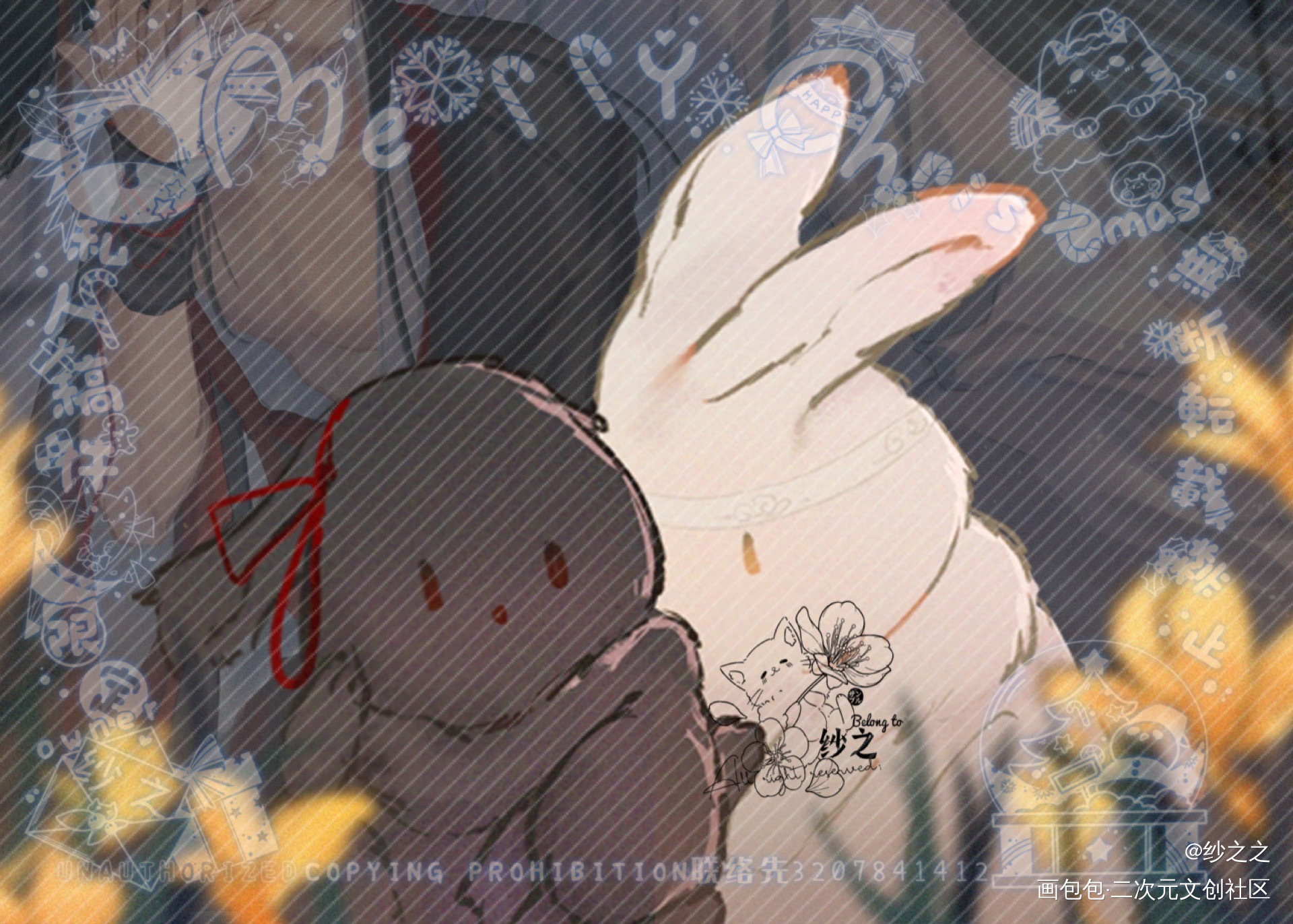 魔道-忘羡-（57）_魔道祖师忘羡蓝忘机魏无羡Q版同人绘画作品