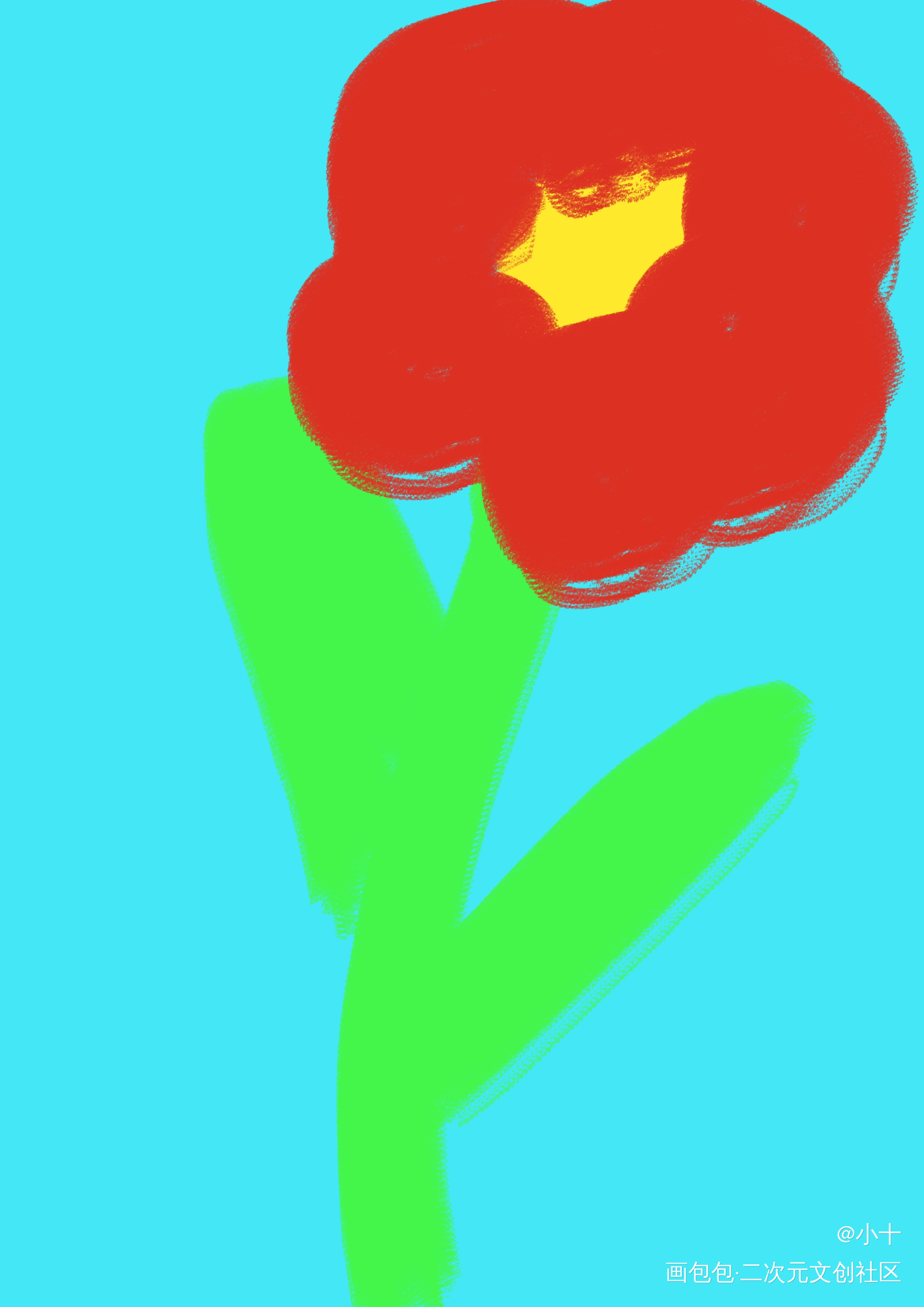 花花_手绘绘画作品