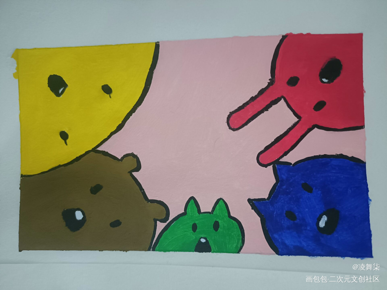 _手绘绘画作品