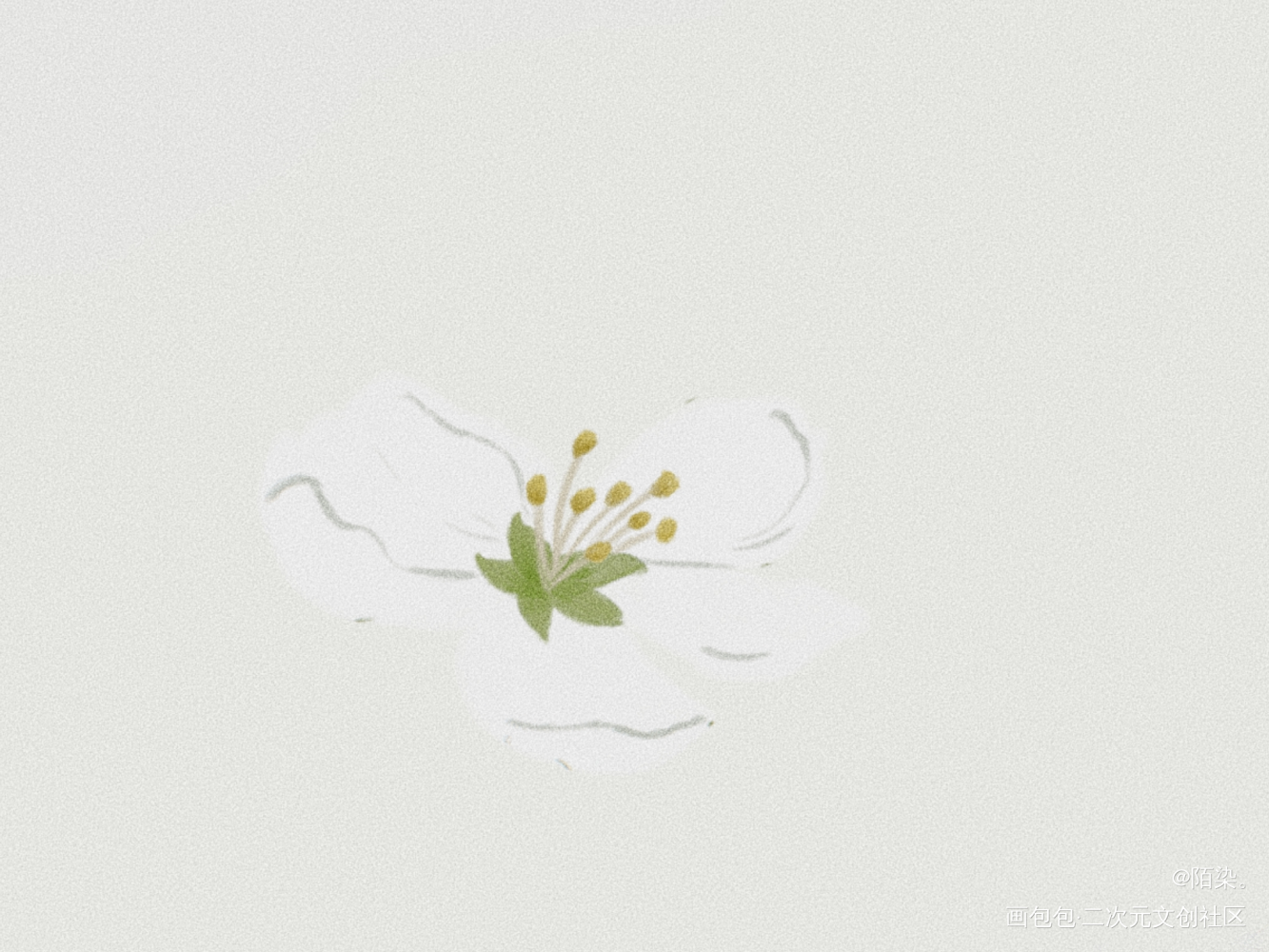 打卡_春天绘画作品
