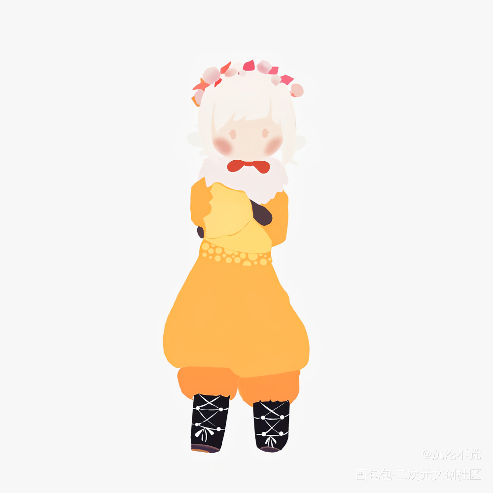 谁能拒绝一个无翼小樱花呢_光遇绘画作品