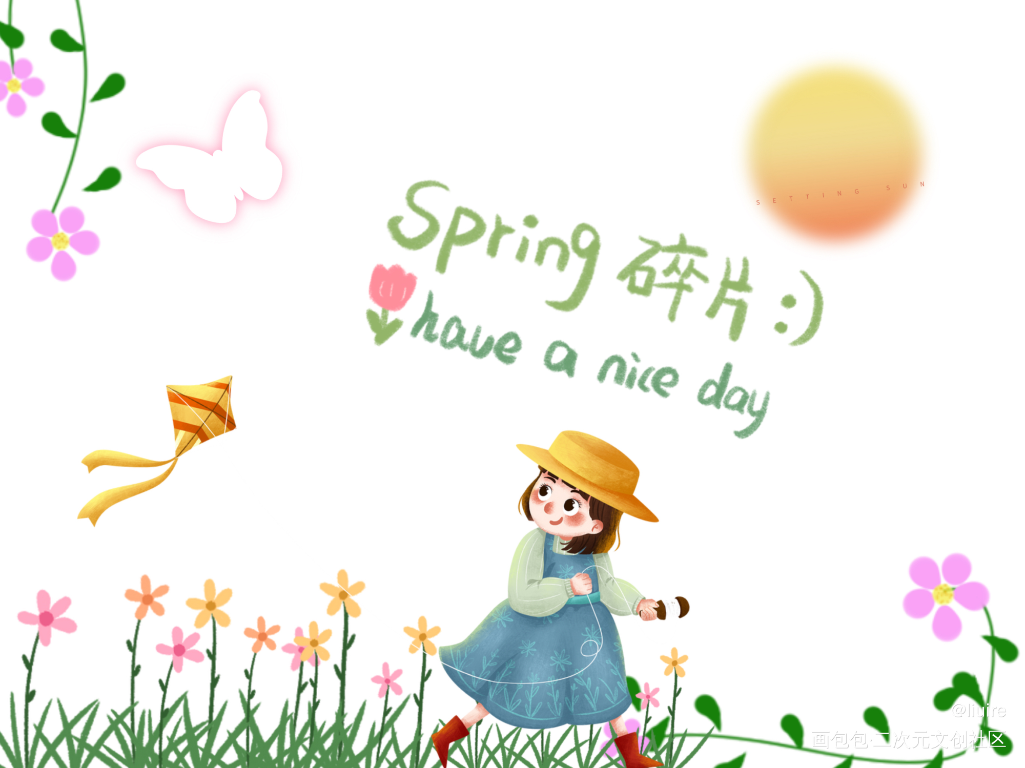 春天_春天绘画作品