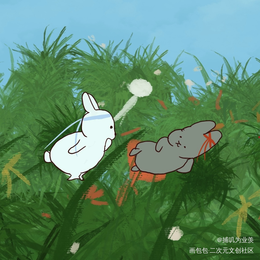 头像打卡_魔道祖师忘羡绘画作品