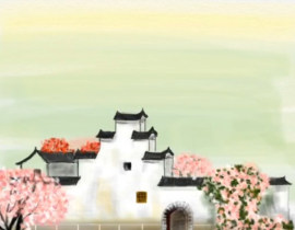 春日_绘画作品